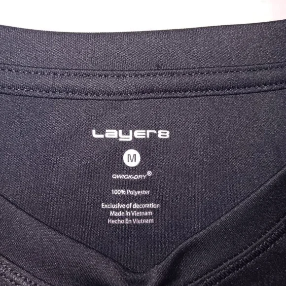 LAYER 8 MESH SIDES THUMB HOLES ACTIVE TOP - Picture 7 of 12